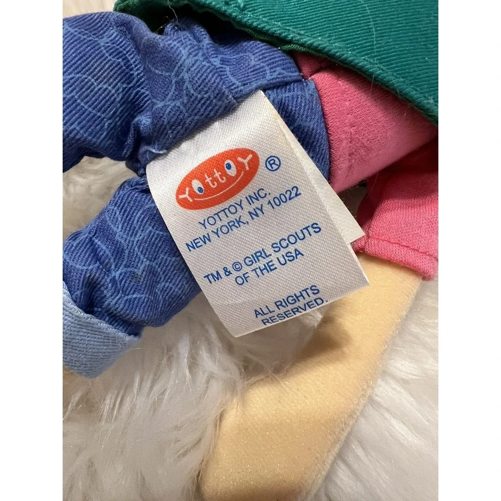 Vintage Yottoy Girls Scout Friendship Chloe‎ Plush Stuff Animal Doll